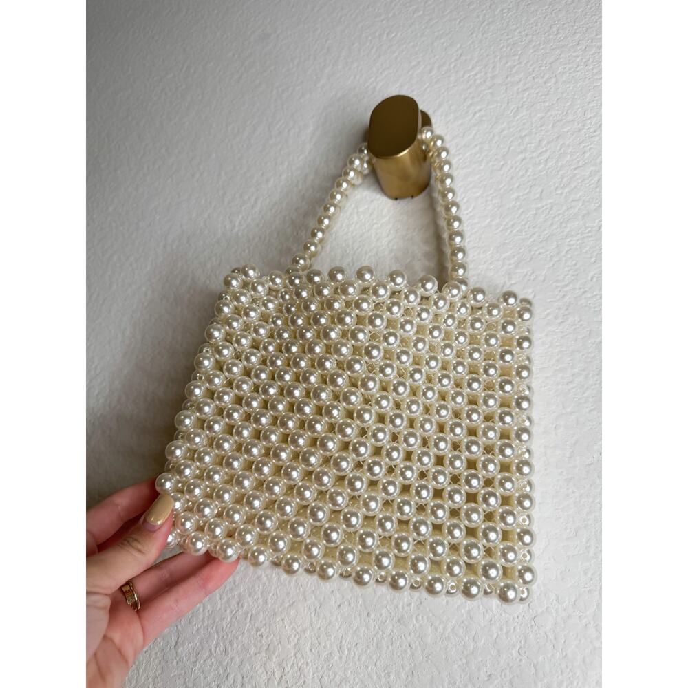 Pearl‎ Beaded Handbag - Picture 5 of 7